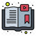 Video Book Video Learning E Book Icon
