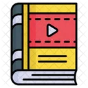 Video Book Educational Icon