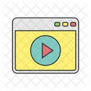 Video Browser Web Icon