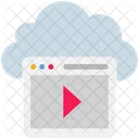 Cloud Computing Browser Icon