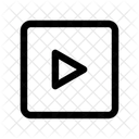 Video button arrow  Icon