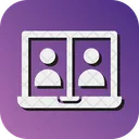 Video Conference Communication Video Icon