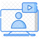 Video Call Video Conference Communication Icon