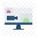 Video Call Video Conference Communication Icon