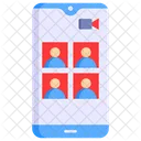 Video Call Video Conference Class Icon