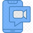 Video Conference Communication Video Icon