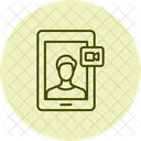 Vvideo Call Media Icon