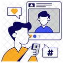 Video Call Video Chat Video Message Icon