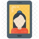 Video Call Message Icon
