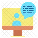 Imotnitor Chat Video Call Online Communication Icon