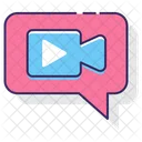 Mvideo Chat Video Call Vedeo Calling Icon