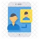 Chat Communication Smartphone Icon