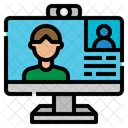 Video Call Internet Of Things Icon