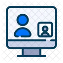Video Call Call Laptop Icon