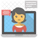 Video Call Voice Chatting Video Chat Icon