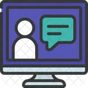 Video Call Video Messaging Icon