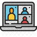 Video Call Conference Icon