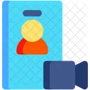 Video Call Video Chat Smartphone Icon