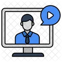 Video Call Video Communication Live Call Icon