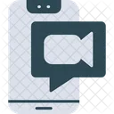 Video Call Meeting Online Icon