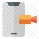 Video Call Smartphone Mobile App Icon