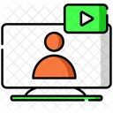 Video Call Video Conference Communication Icon