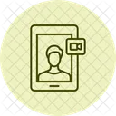 Vvideo Call Media Icon
