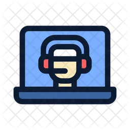 Video Call Support  Icon