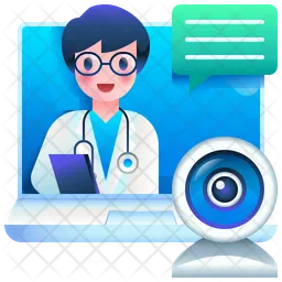 Video Call With Doctor  Icon