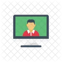 Video Calling Conference Icon