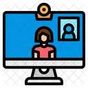 Video Call Webcam Icon