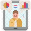 Video Calling Conference Communication Icon