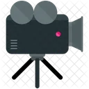 Video Camera Tripod Icon