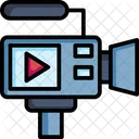 Video Camera Technology Icon