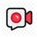 Video Chat Message Icon