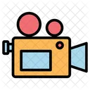 Video Camera Music Network Icon
