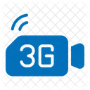 3 G Video Camera Connection Icon