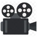Video Camera Vintage Cinema Camera Projector Icon