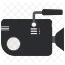 Video Camera Vintage Cinema Camera Projector Icon