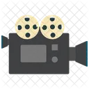 Video Camera Vintage Cinema Camera Projector Icon