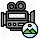 Video Camera Picture  Icon