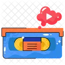 Video Media Cassette Icon