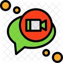 Video Chat Visual Communication Video Call Icon