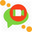 Video Chat Visual Communication Video Call Icon