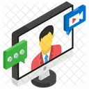 Video-Chat  Symbol