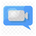 Video Chat Video Communication Video Message Icon
