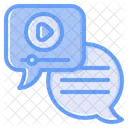 Video Chat Chat Video Calling Icon