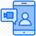 Video Chat Mobile Video Call Icon