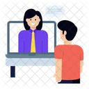 Video Call Video Chat Online Meeting Icon