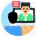 Video Call Video Chat Online Chat Icon